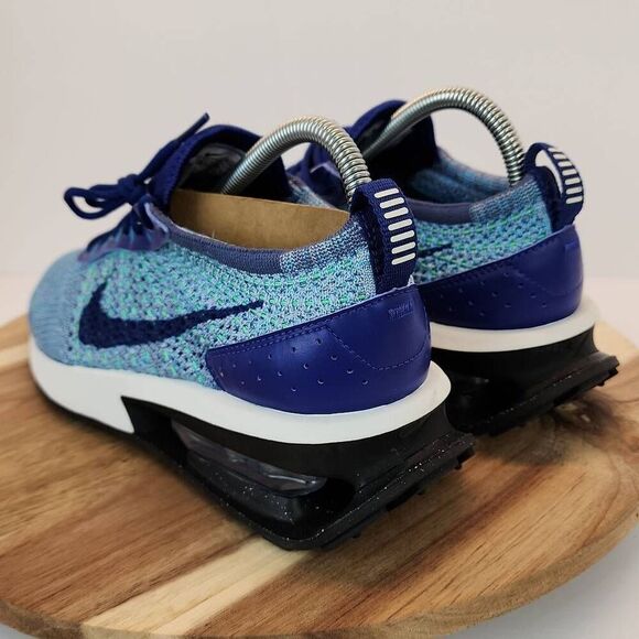 Nike Air Max Flyknit Racer Royal Blue Algae New With Tag Mens Size 6  FD2765-400 main image 4